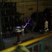 Tesla coil - Kew Bridge Steam Museum 12 May 2013