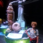 With Medusa at the Natural History Museum