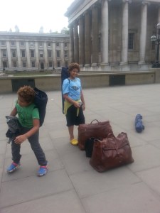 Arriving at the British Museum