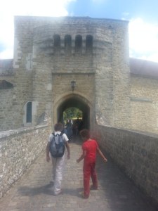 Arriving at the Castle