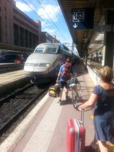 The double-decker TGV to Carcassonne